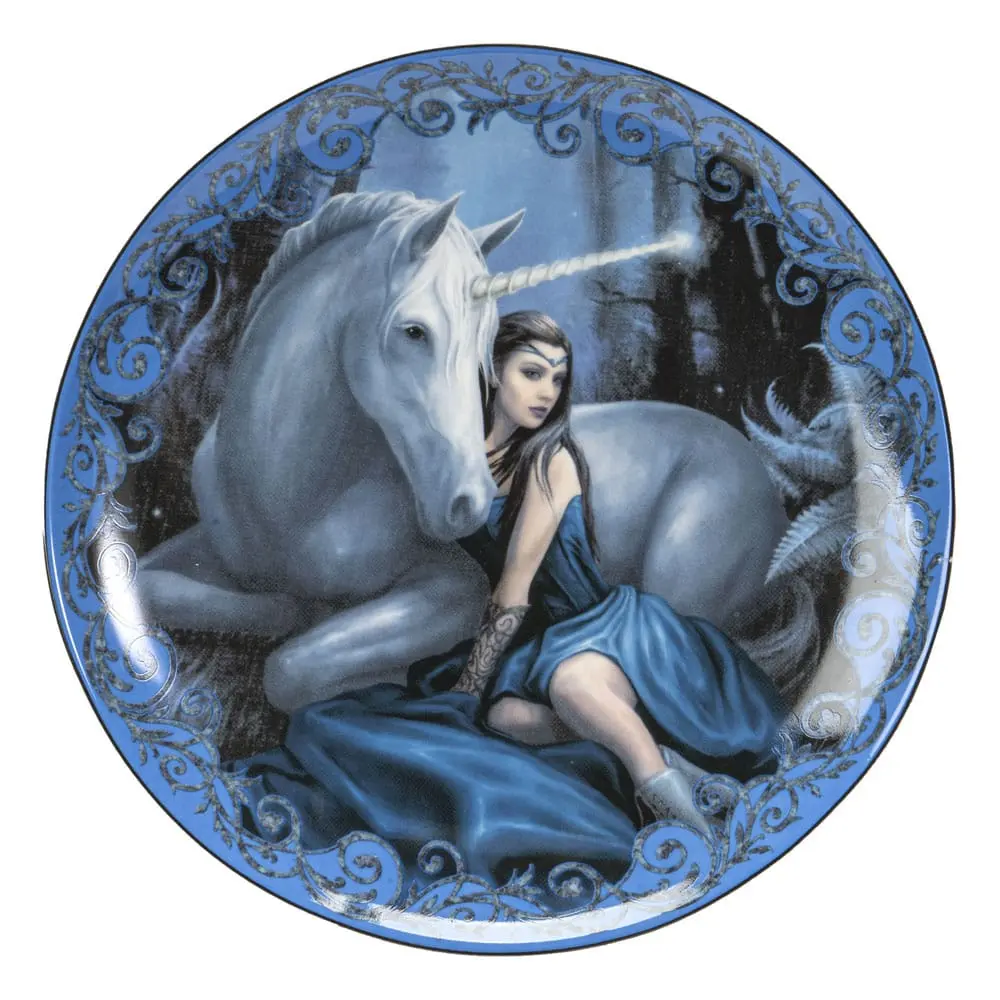 Anne Stokes Plates 4-Pack Unicorn and Maiden - Zestaw 4 talerzy zdjęcie produktu