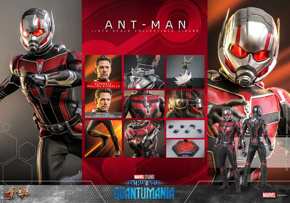 Ant-Man & The Wasp: Quantumania Movie Masterpiece Figurka Akcji 1/6 Ant-Man 30 cm zdjęcie produktu