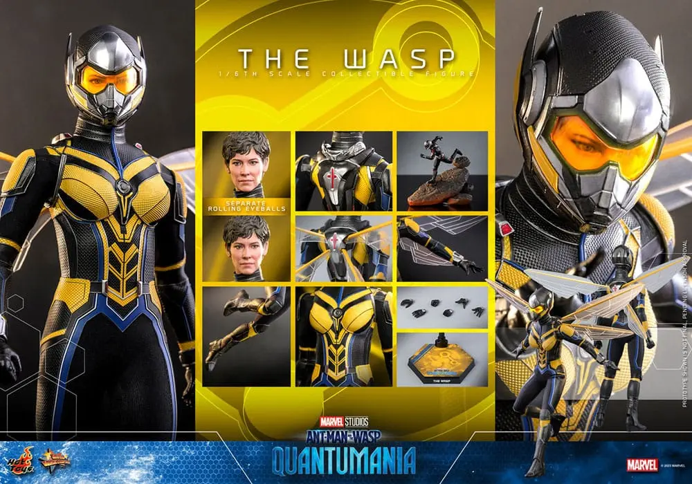 Ant-Man & The Wasp: Quantumania Movie Masterpiece Figurka Akcji 1/6 The Wasp 29 cm zdjęcie produktu