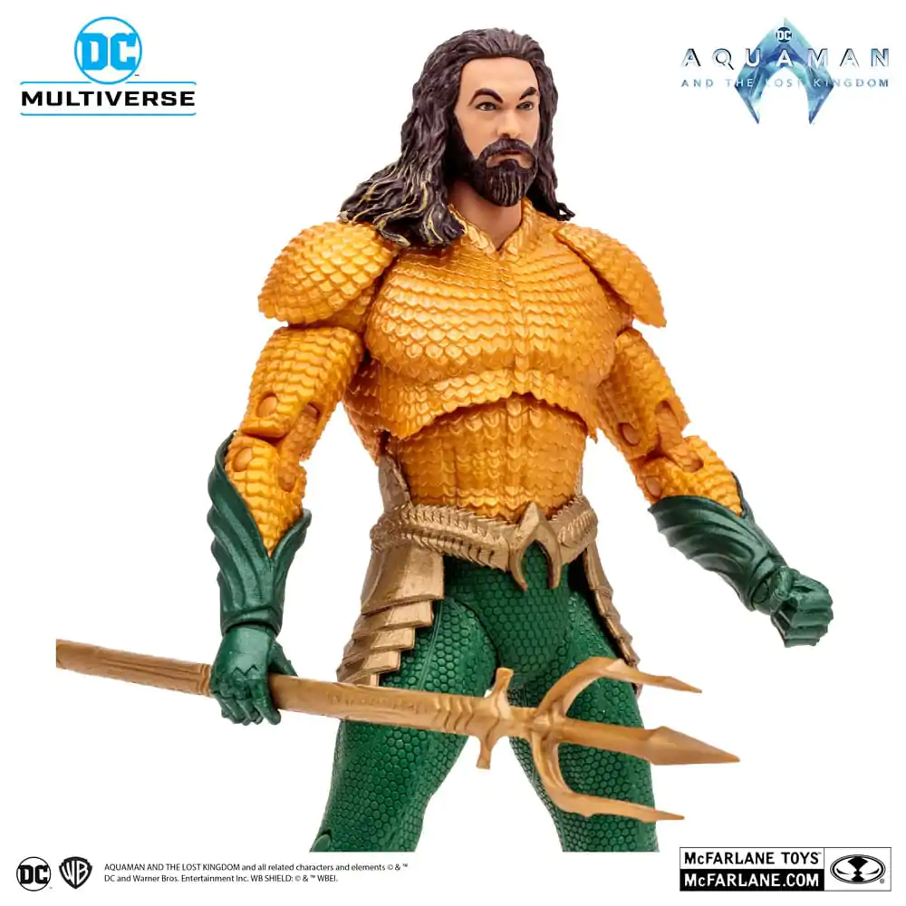 Aquaman i Zaginione Królestwo DC Multiverse Figurka Akcji Aquaman 18 cm zdjęcie produktu