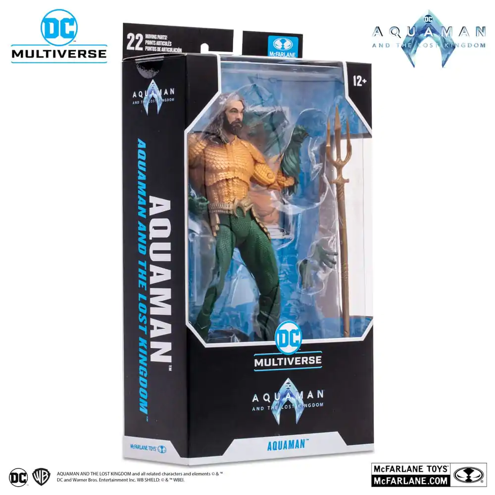 Aquaman i Zaginione Królestwo DC Multiverse Figurka Akcji Aquaman 18 cm zdjęcie produktu