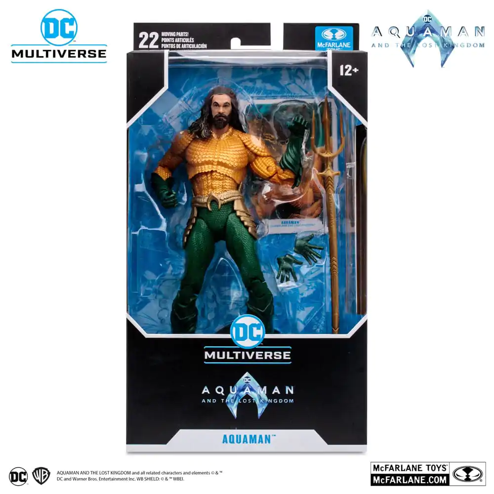 Aquaman i Zaginione Królestwo DC Multiverse Figurka Akcji Aquaman 18 cm zdjęcie produktu