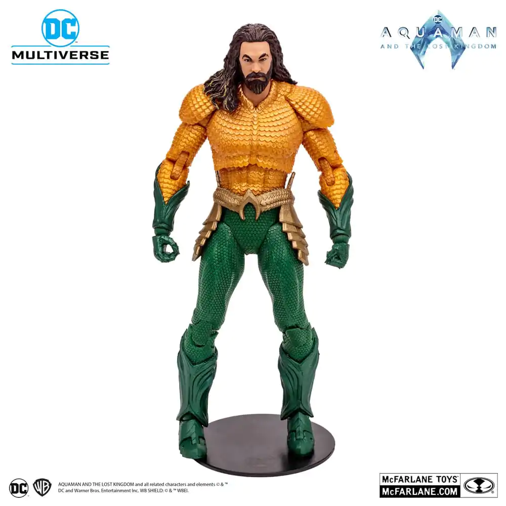 Aquaman i Zaginione Królestwo DC Multiverse Figurka Akcji Aquaman 18 cm zdjęcie produktu