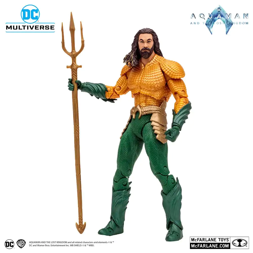 Aquaman i Zaginione Królestwo DC Multiverse Figurka Akcji Aquaman 18 cm zdjęcie produktu