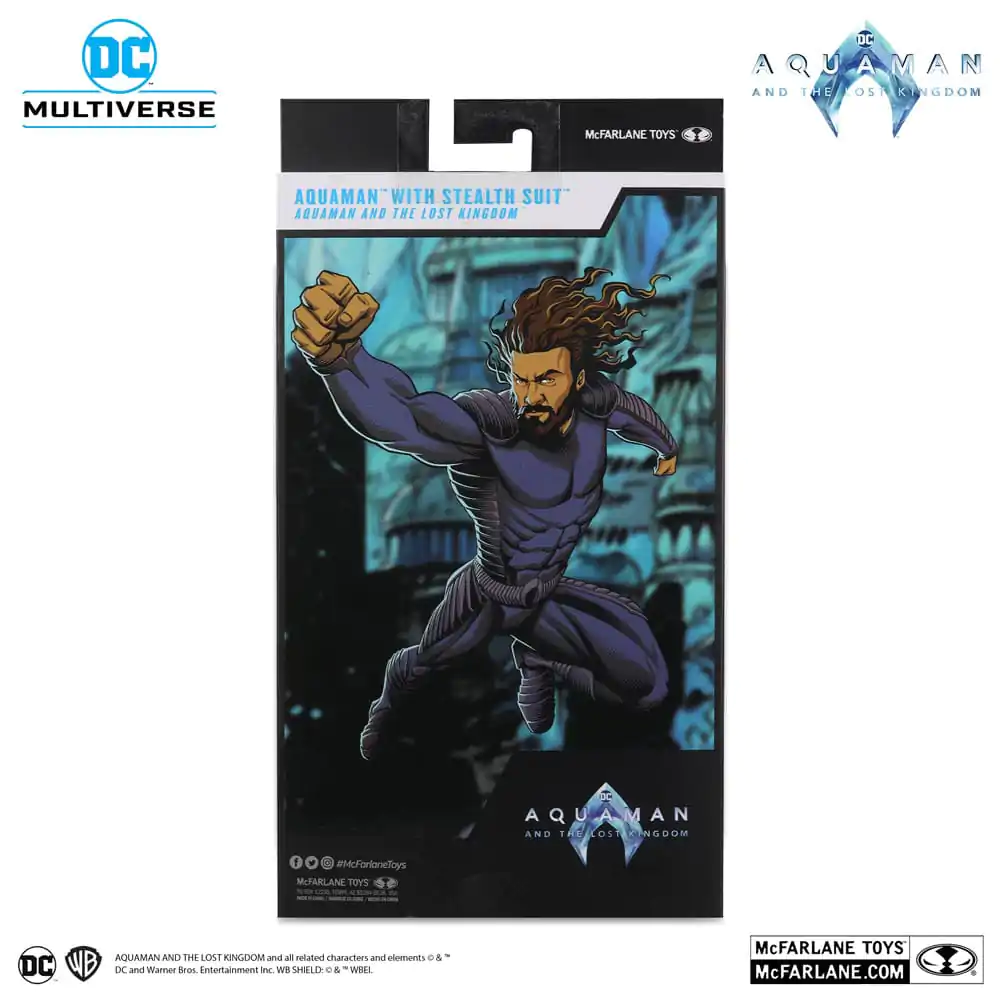 Aquaman i Zaginione Królestwo DC Multiverse Figurka Akcji Aquaman w Stealth Suit 18 cm zdjęcie produktu