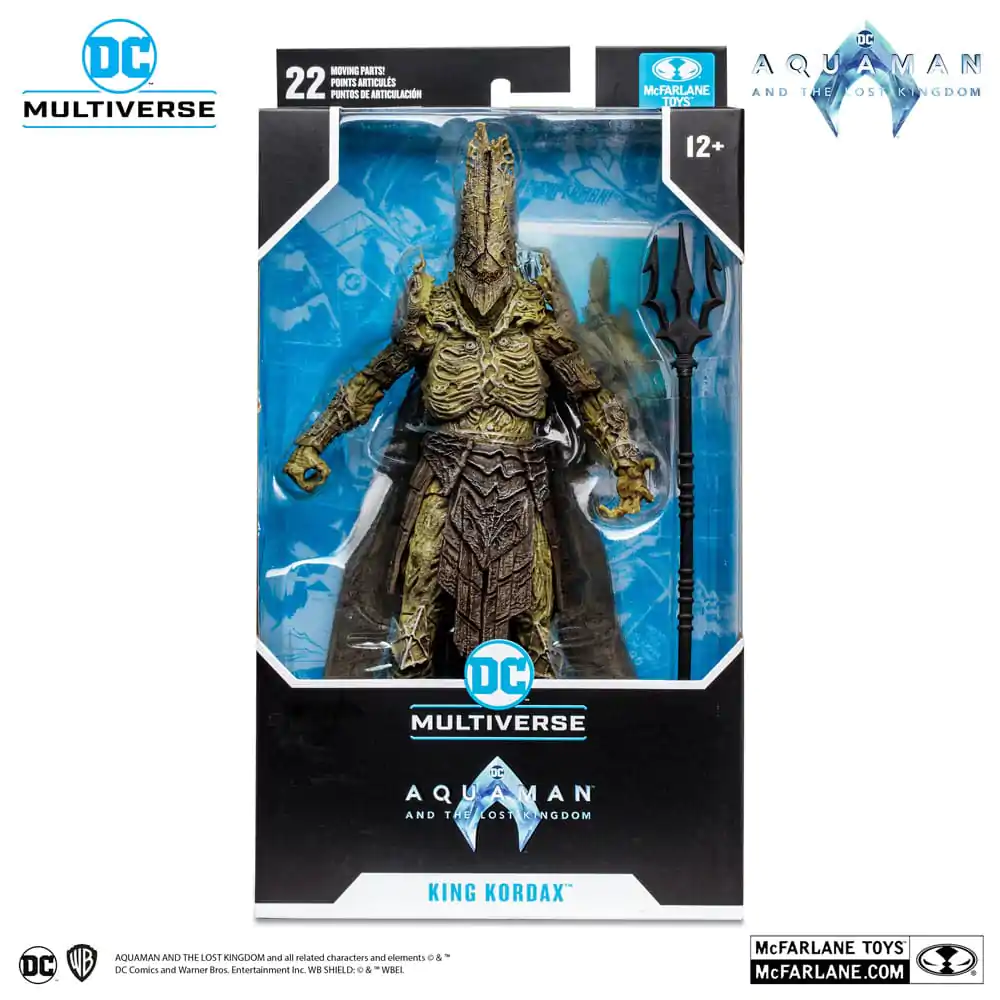 Aquaman i Zaginione Królestwo DC Multiverse Figurka Akcji King Kordax 18 cm zdjęcie produktu