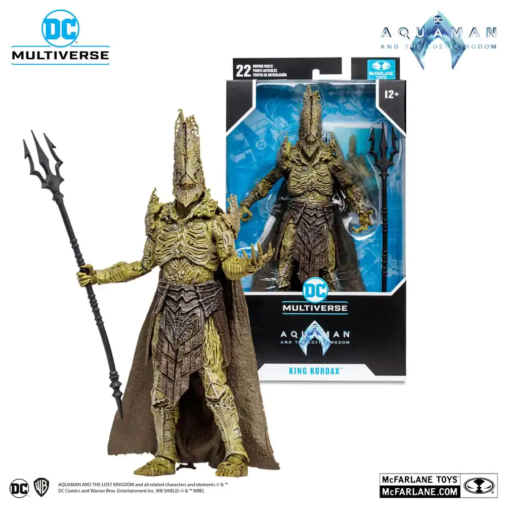 Aquaman i Zaginione Królestwo DC Multiverse Figurka Akcji King Kordax 18 cm zdjęcie produktu