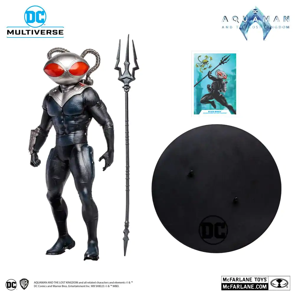 Aquaman i Zaginione Królestwo DC Multiverse Megafig Figurka Akcji Black Manta 30 cm zdjęcie produktu