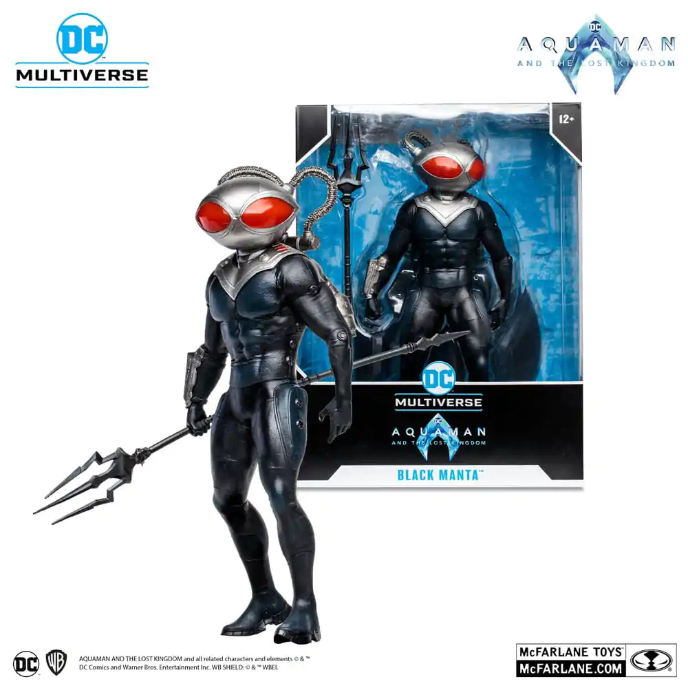 Aquaman i Zaginione Królestwo DC Multiverse Megafig Figurka Akcji Black Manta 30 cm zdjęcie produktu