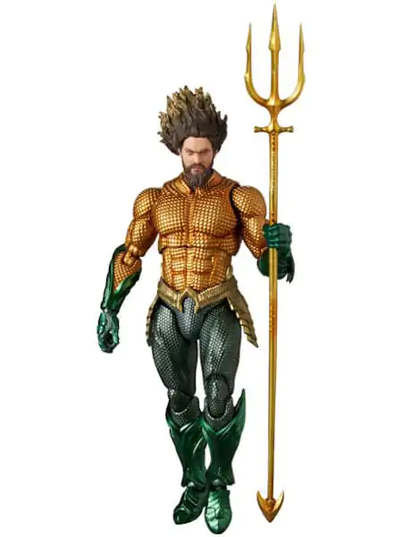 Aquaman Movie MAF EX Figurka Akcji Aquaman Złoty i Zielony Strój 16 cm zdjęcie produktu