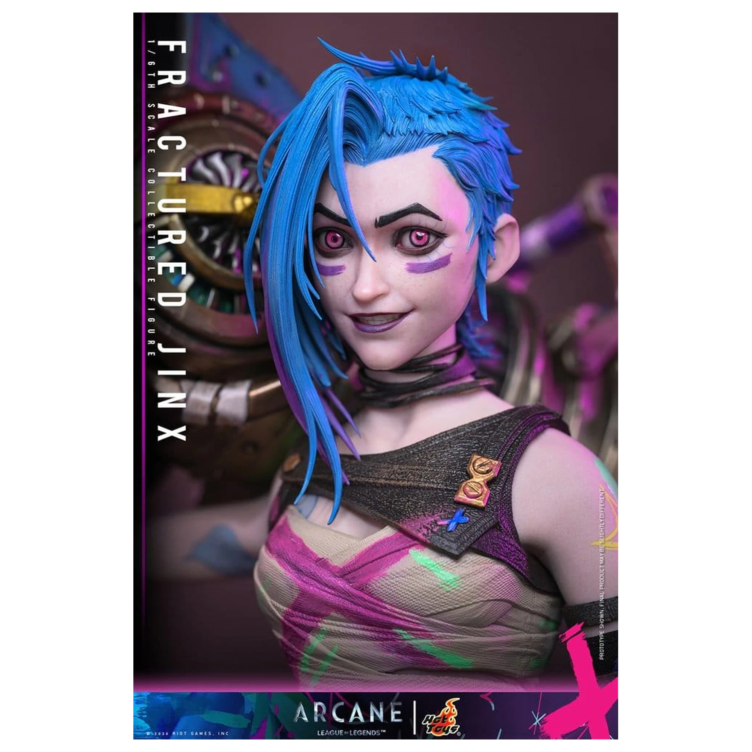 Arcane Action Figure 1/6 Fractured Jinx 28 cm zdjęcie produktu