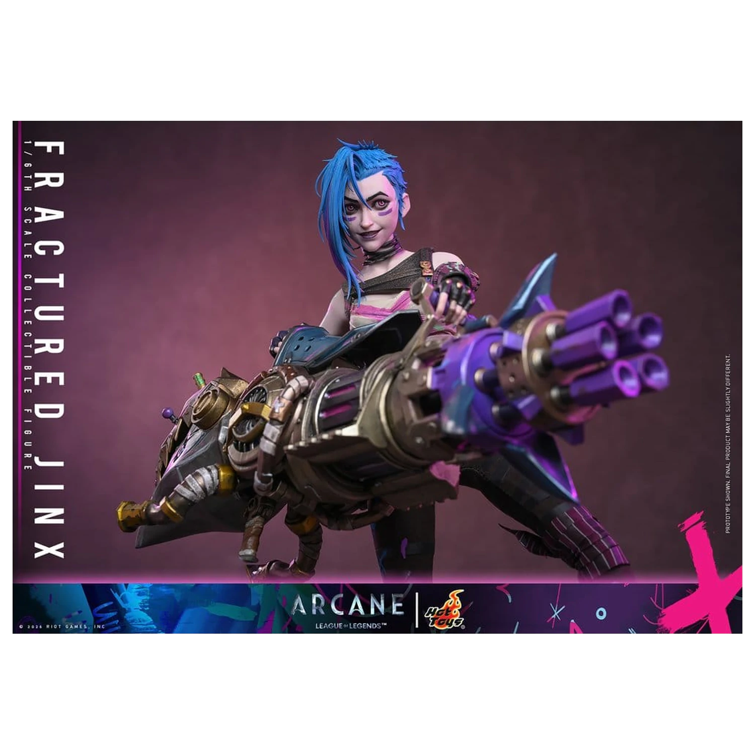 Arcane Action Figure 1/6 Fractured Jinx 28 cm zdjęcie produktu