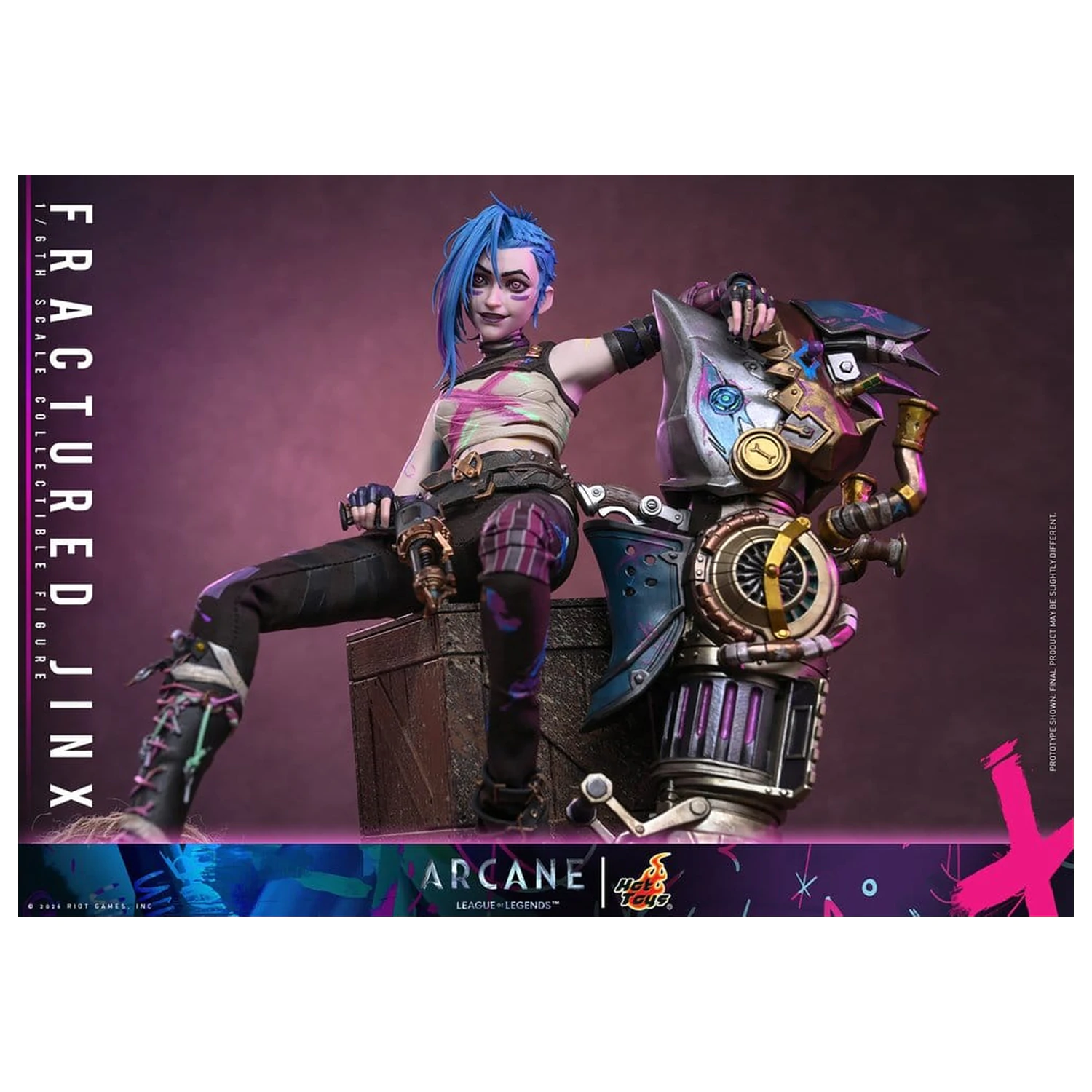 Arcane Action Figure 1/6 Fractured Jinx 28 cm zdjęcie produktu