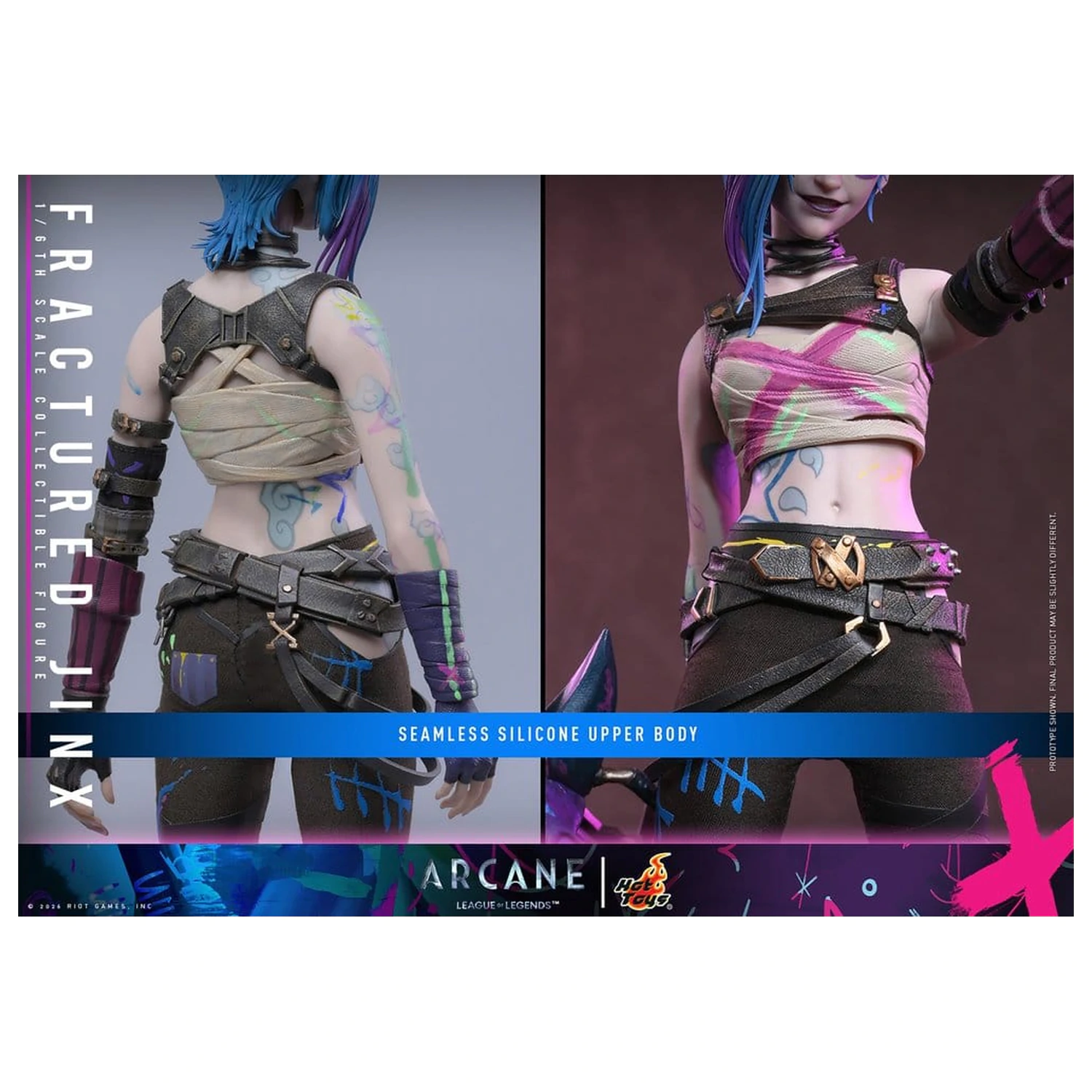 Arcane Action Figure 1/6 Fractured Jinx 28 cm zdjęcie produktu