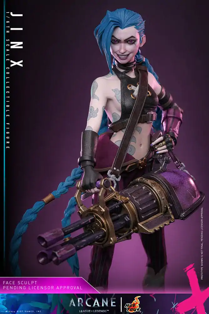 Figurka kolekcjonerska Arcane 1/6 Jinx 27 cm zdjęcie produktu