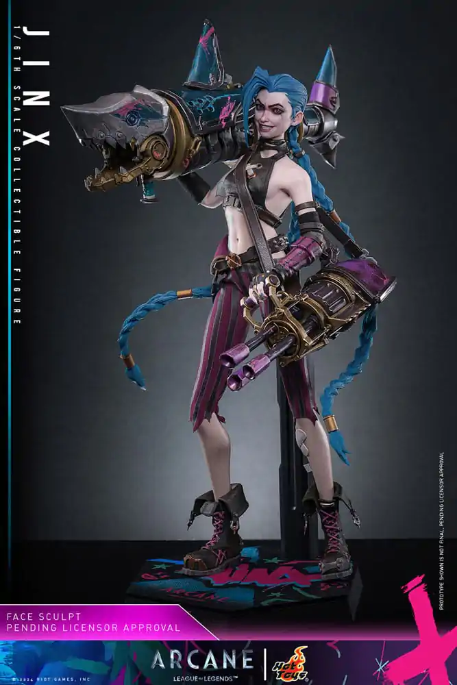 Figurka kolekcjonerska Arcane 1/6 Jinx 27 cm zdjęcie produktu