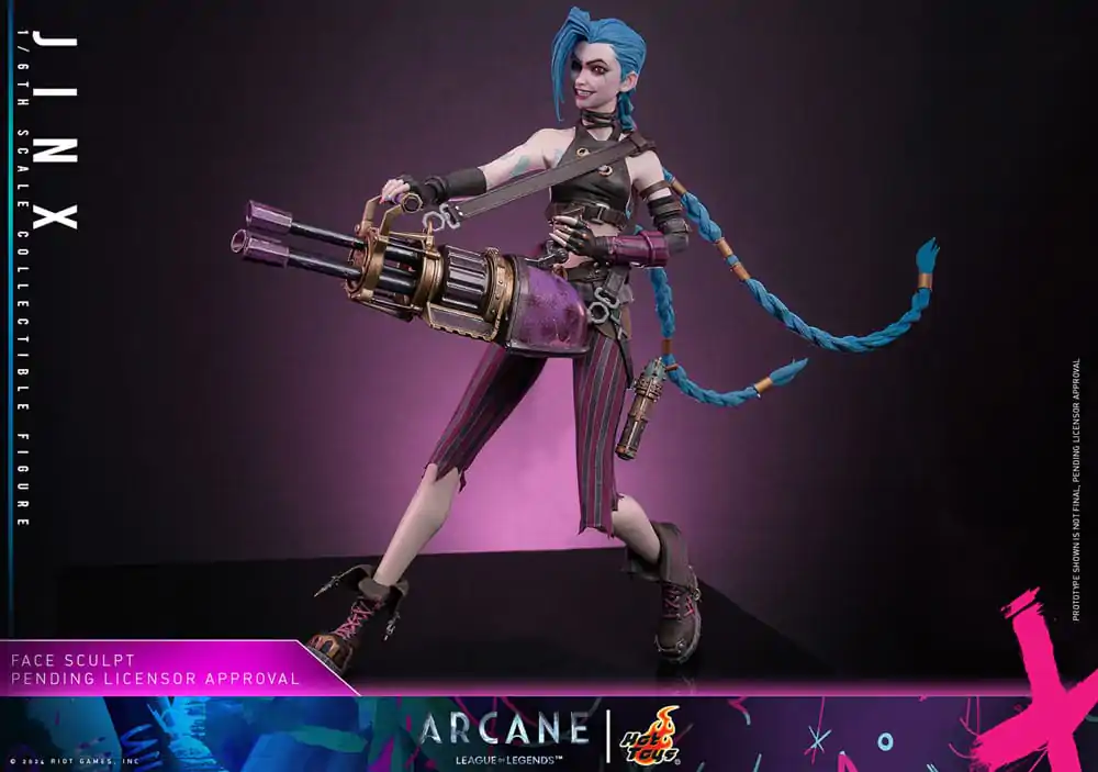 Figurka kolekcjonerska Arcane 1/6 Jinx 27 cm zdjęcie produktu