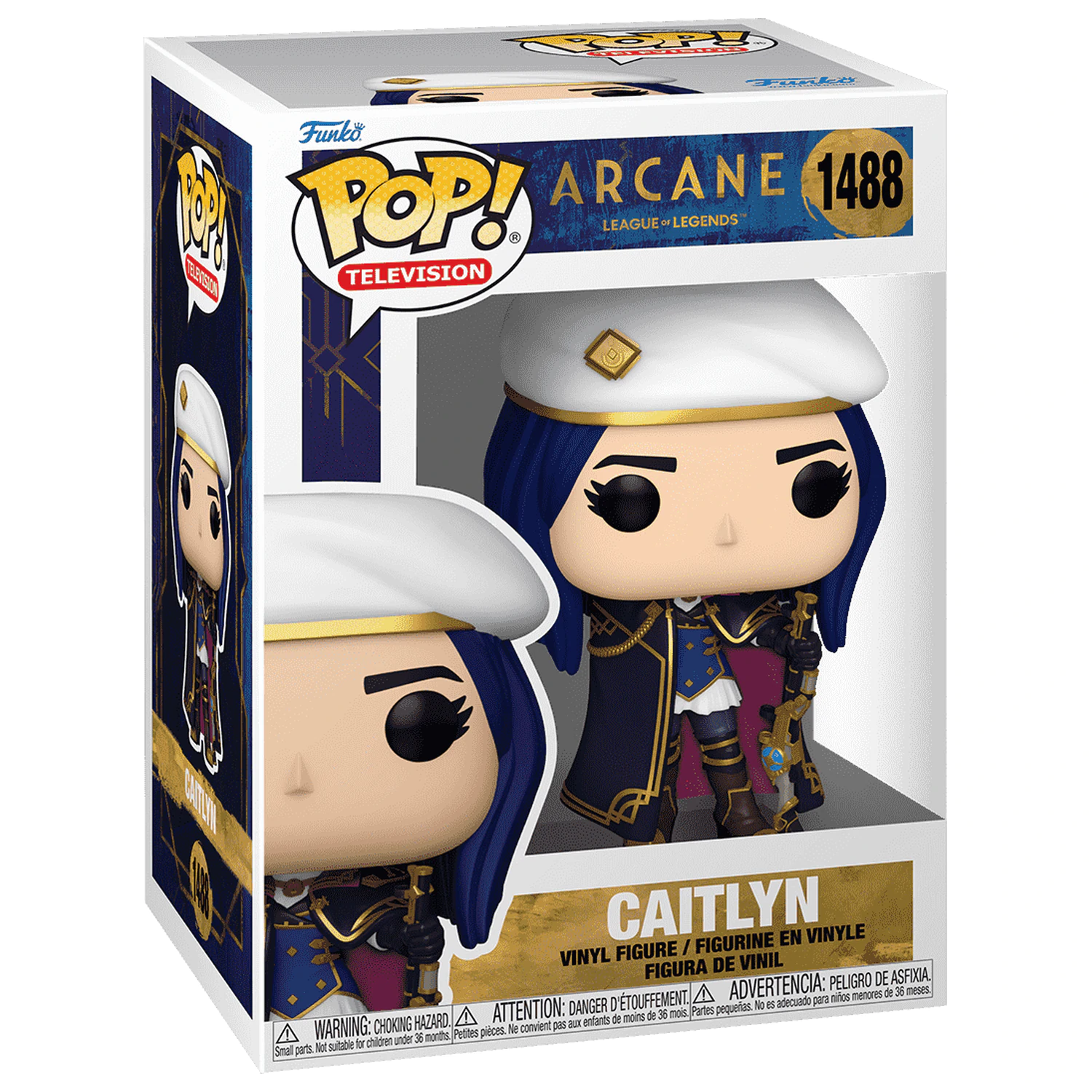 Arcane League of Legends Funko POP! Animation Figurka winylowa Caitlyn 9 cm zdjęcie produktu