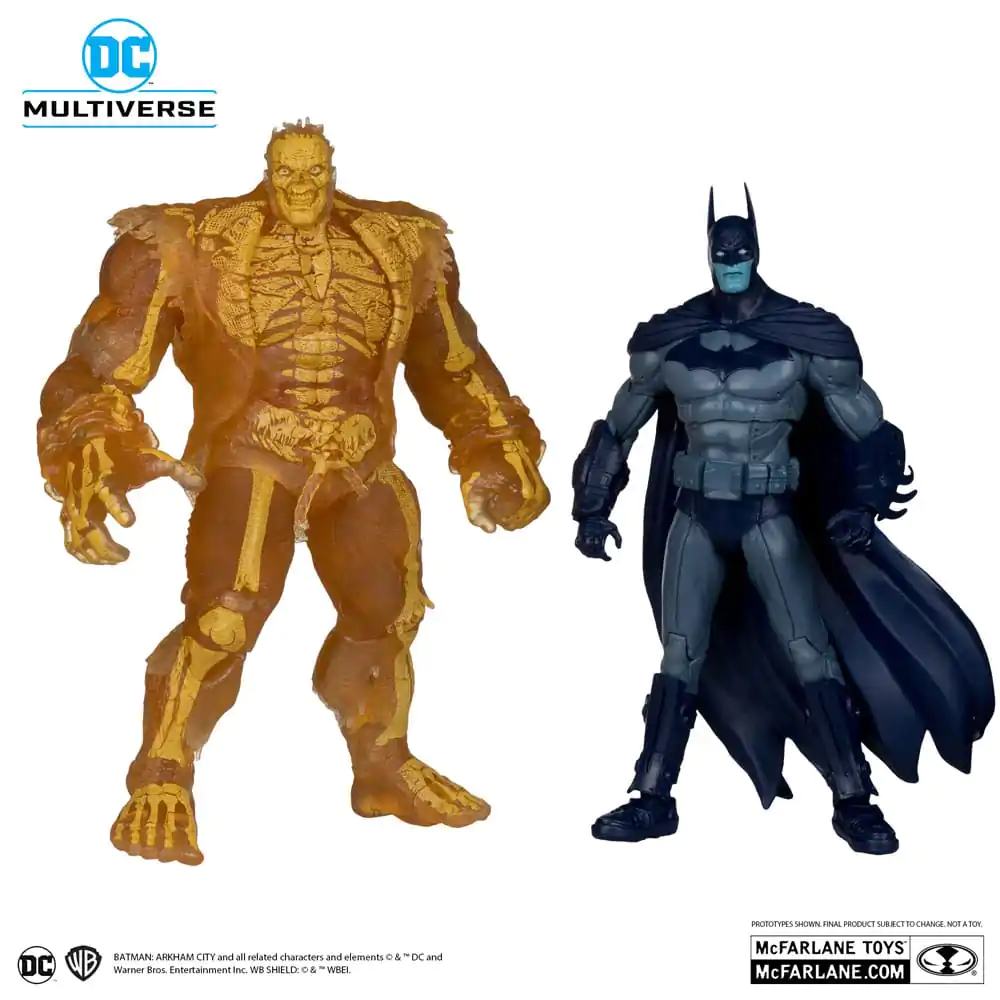 Arham City DC Multiverse Figurka Akcji 2-Pak Batman & Solomon Grundy (Gold Label) 18 cm zdjęcie produktu