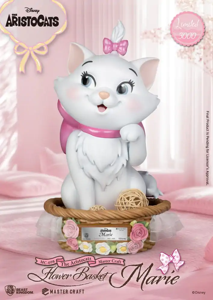 Aristocats Master Craft Statue Kosz z kwiatami Marie 32 cm zdjęcie produktu