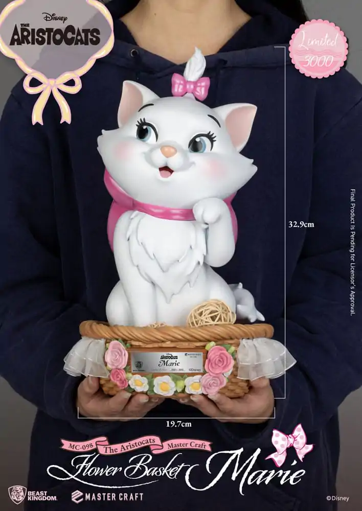 Aristocats Master Craft Statue Kosz z kwiatami Marie 32 cm zdjęcie produktu