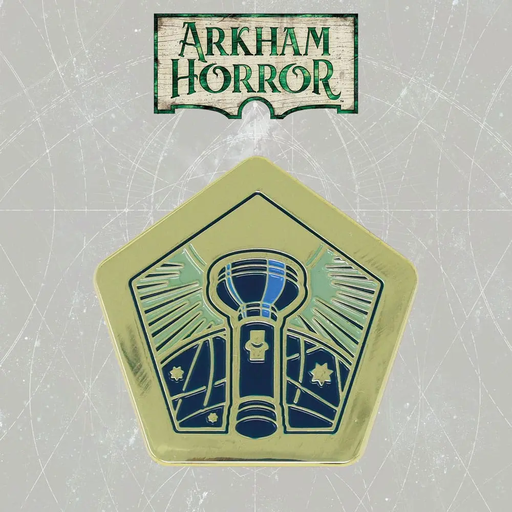 Arkham Horror Przypinka Odznaka Główny Badacz Edycja Limitowana zdjęcie produktu