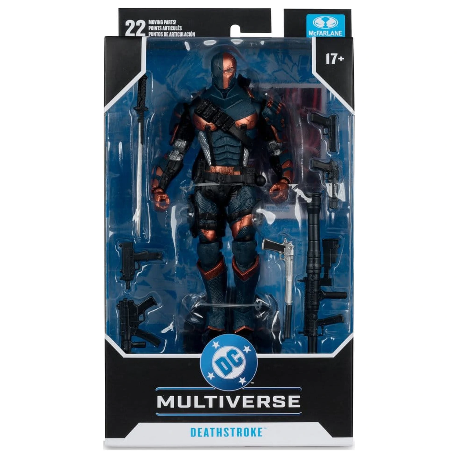 Arkham Origins DC Multiverse figurka akcji Deathstroke 19 cm zdjęcie produktu