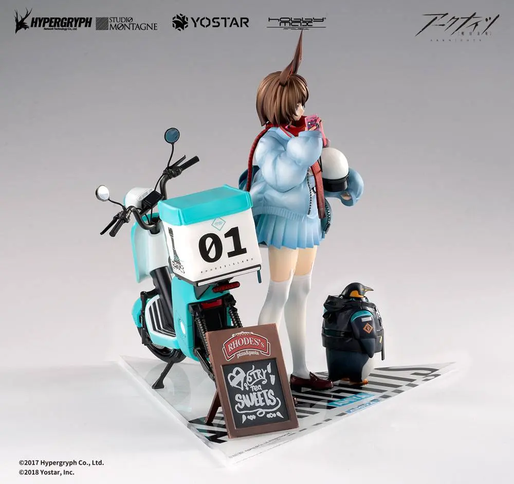 Arknights Figurka PVC 1/7 Amiya Fresh Fastener Ver. Deluxe Edition 26 cm zdjęcie produktu