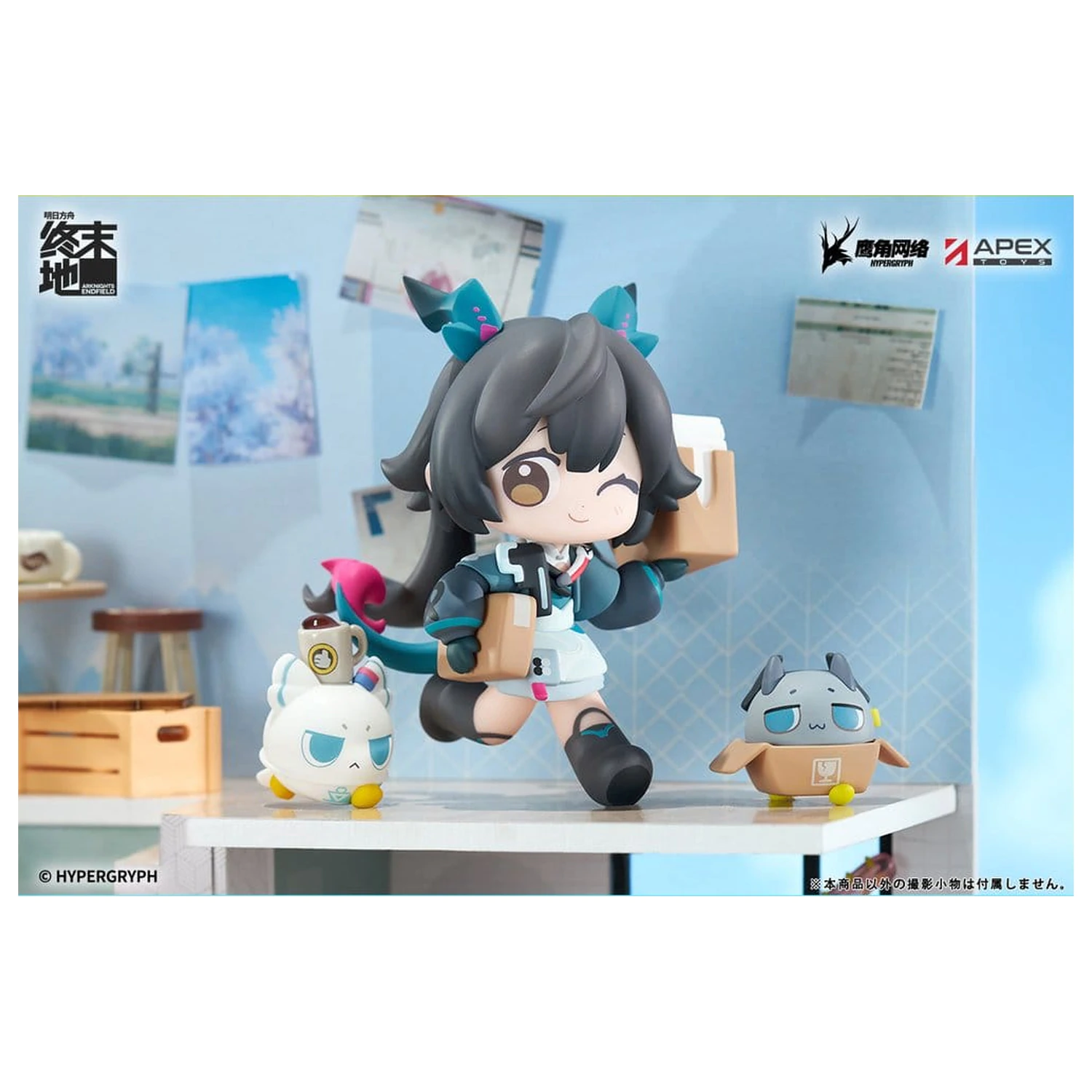 Arknights Cuties Series PVC Figurka Endfield Chen Qianyu 12 cm zdjęcie produktu