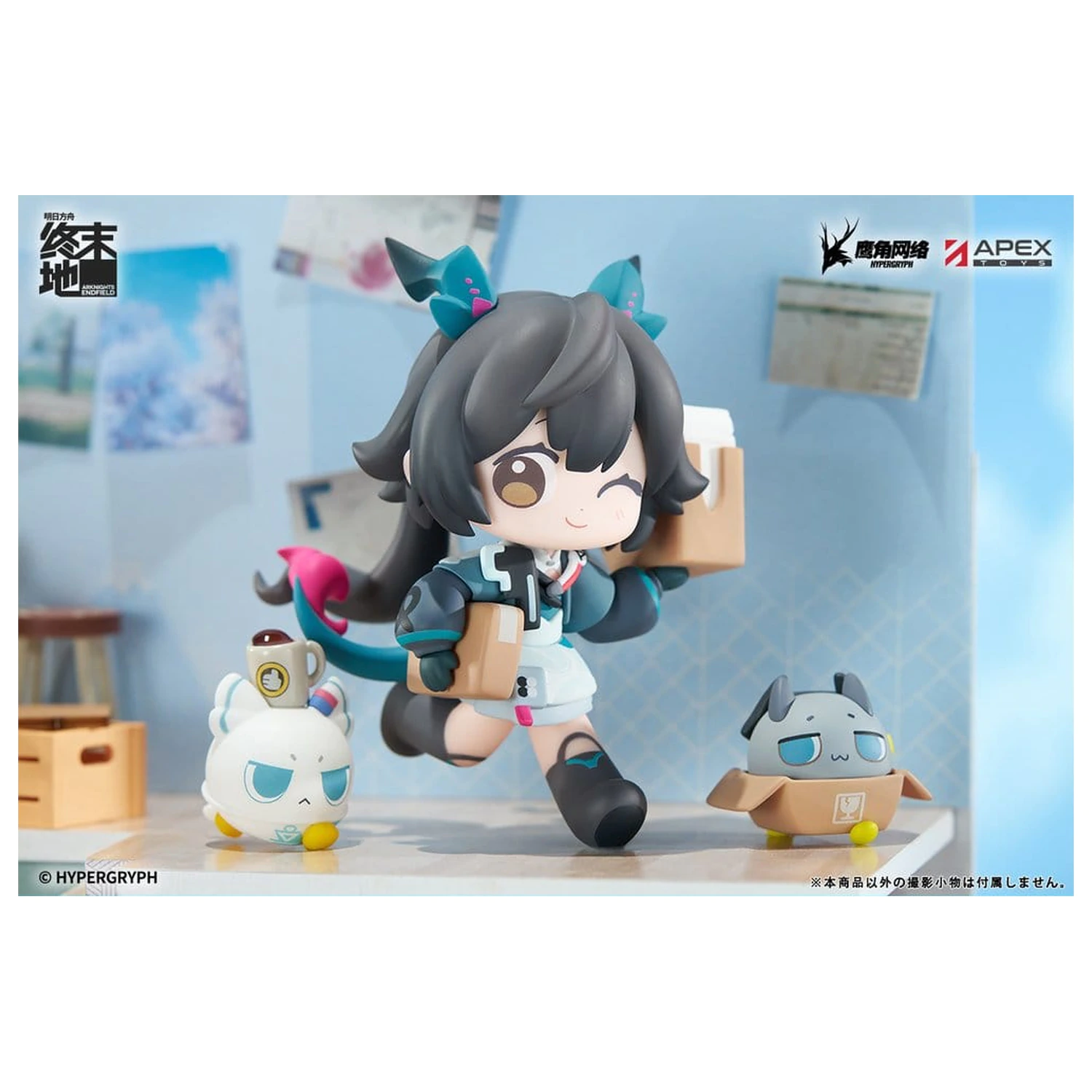 Arknights Cuties Series PVC Figurka Endfield Chen Qianyu 12 cm zdjęcie produktu