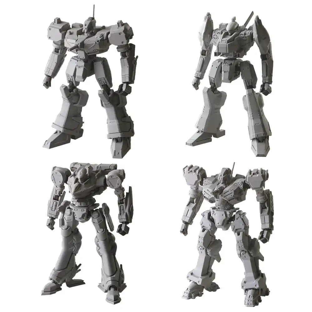 Armored Core Structure Arts Plastikowe Zestawy Modeli 4-pakowa Seria 1 zdjęcie produktu