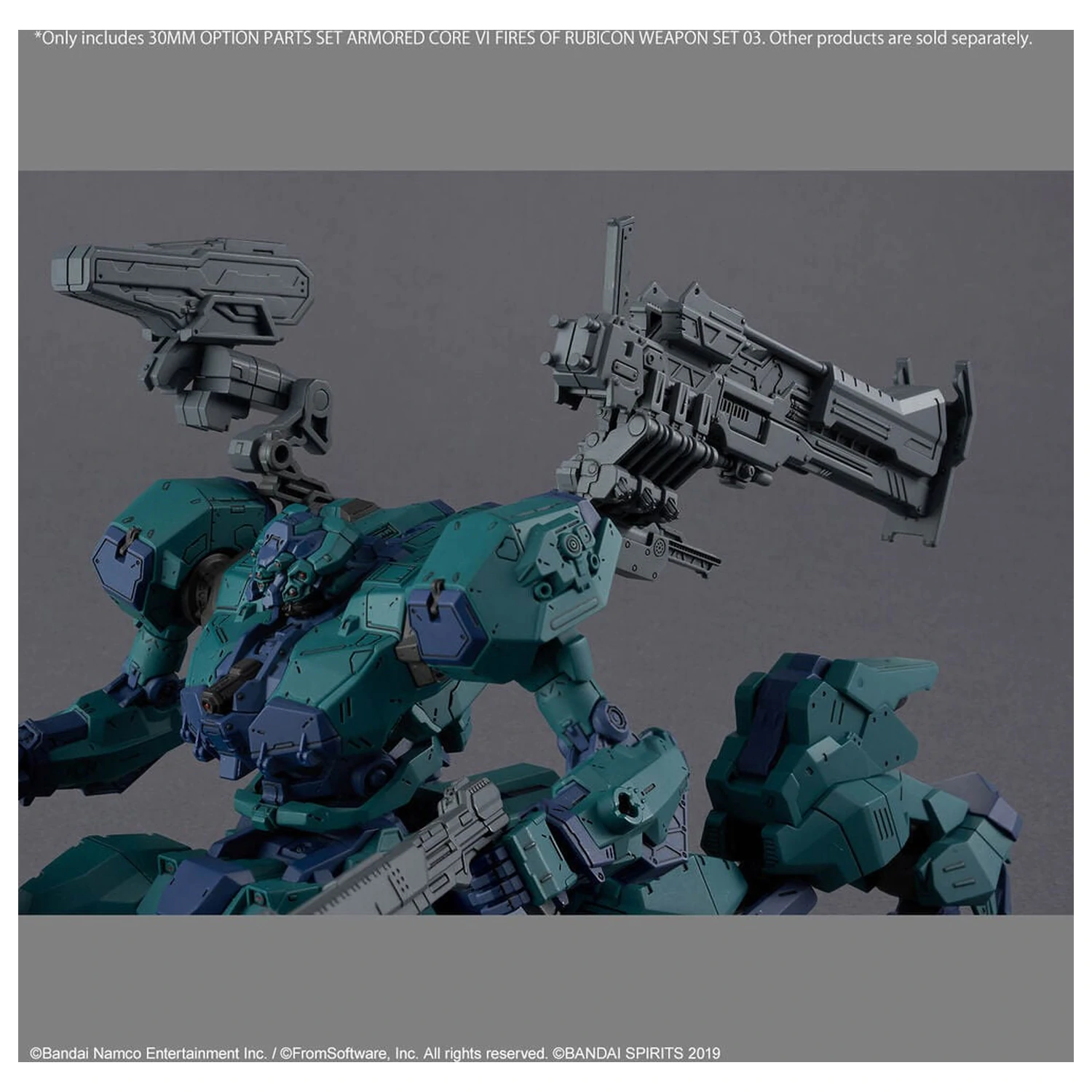 Armored Core VI Fires of Rubicon Weapon 03 Option Parts Set Zestaw Modeli 30MM zdjęcie produktu
