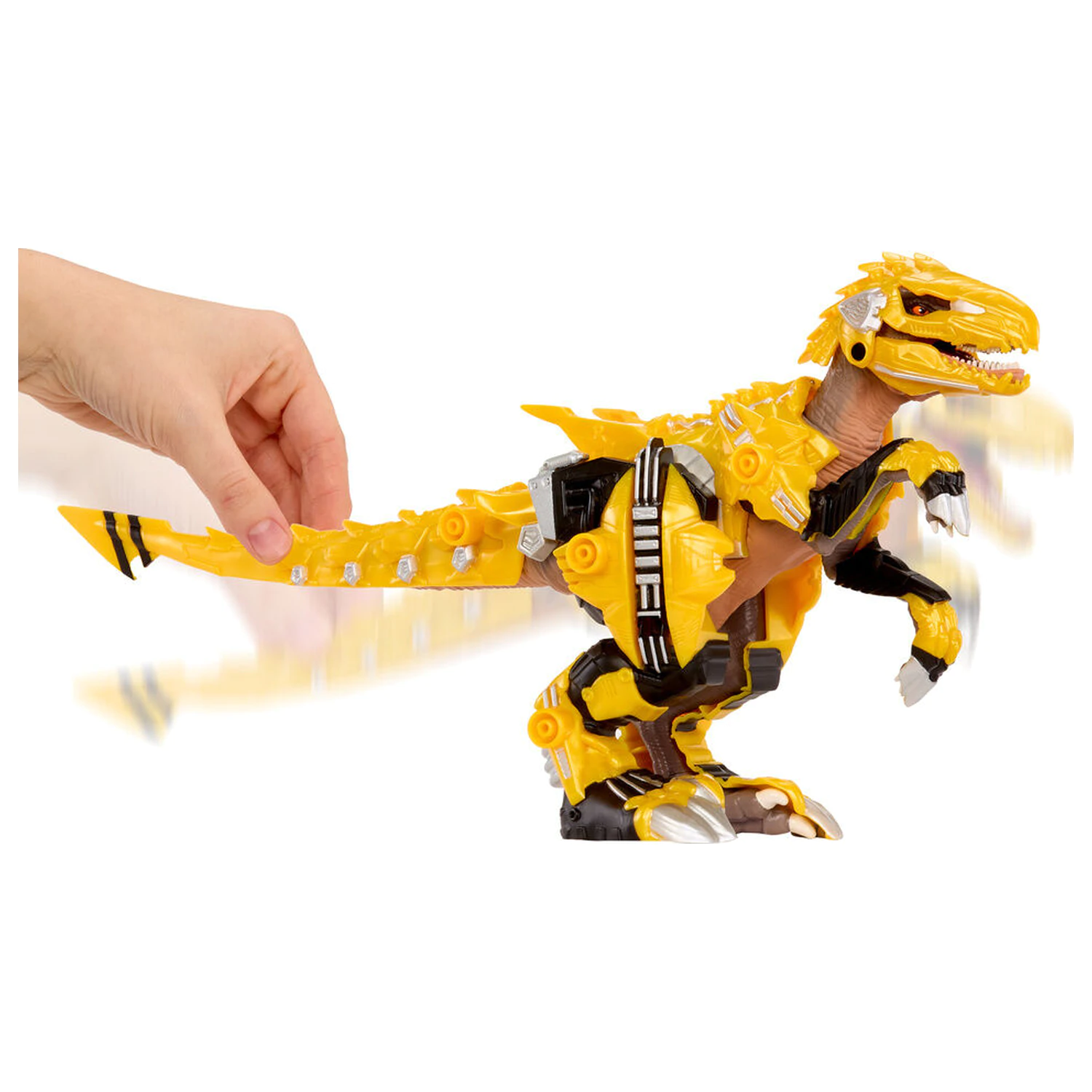 Armorsaurs Dinosaur Yellow Raptor Blaze figurka zdjęcie produktu