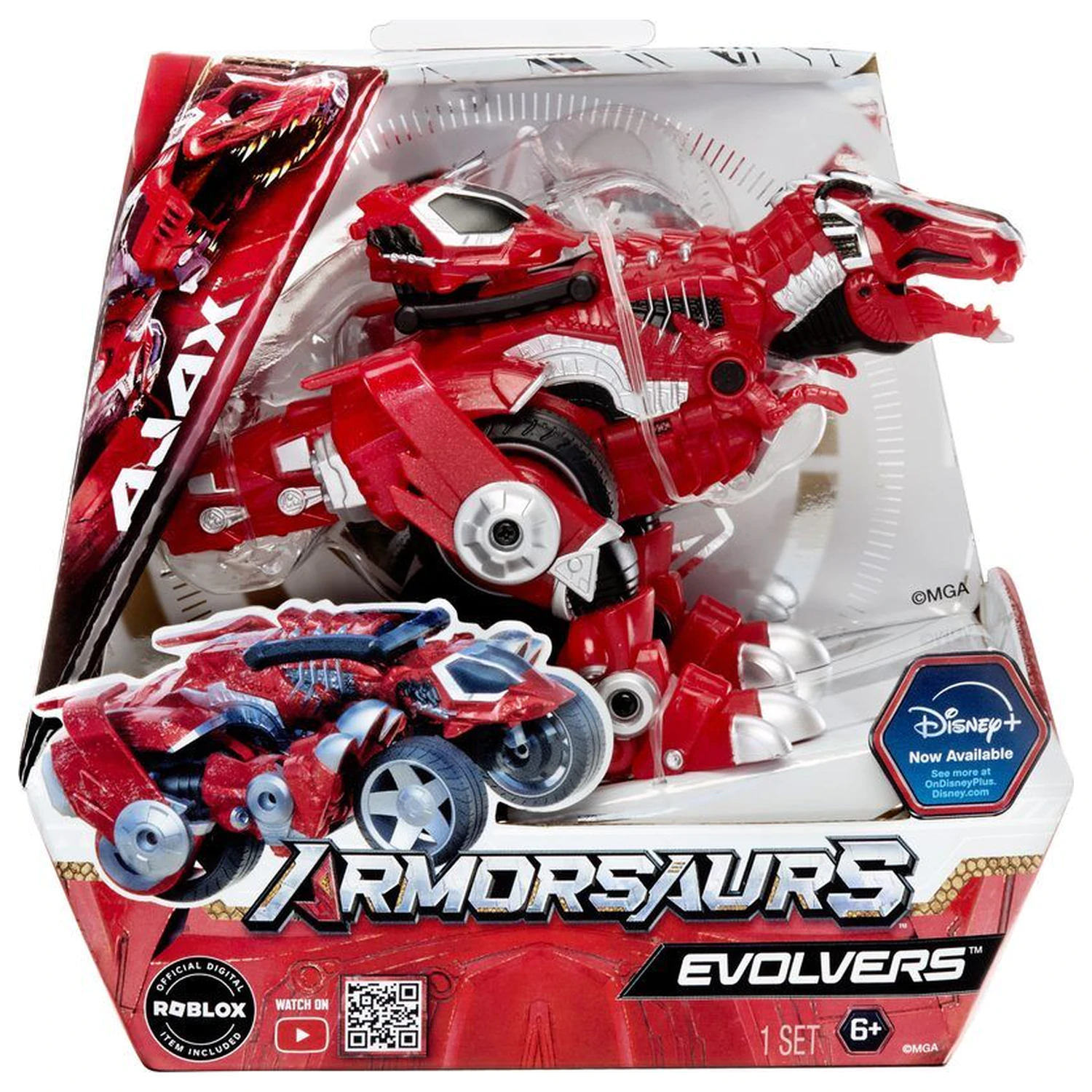 Figurka Armorsaurs Evolver T-Rex Ajax zdjęcie produktu