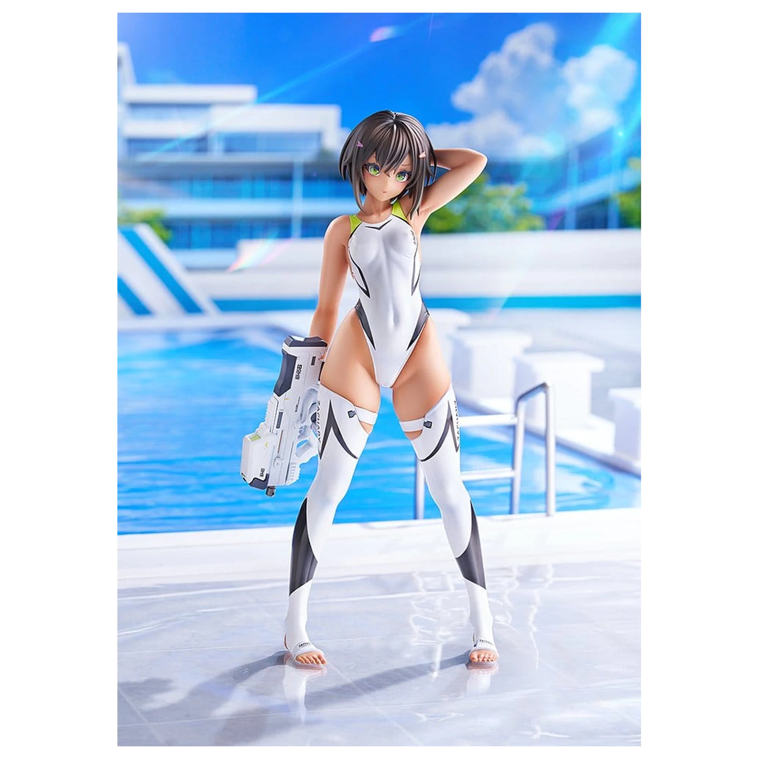 Arms Note PVC figurka 1/7 Buchou-chan of the Swimming Club White Swimsuit Ver. 22 cm zdjęcie produktu