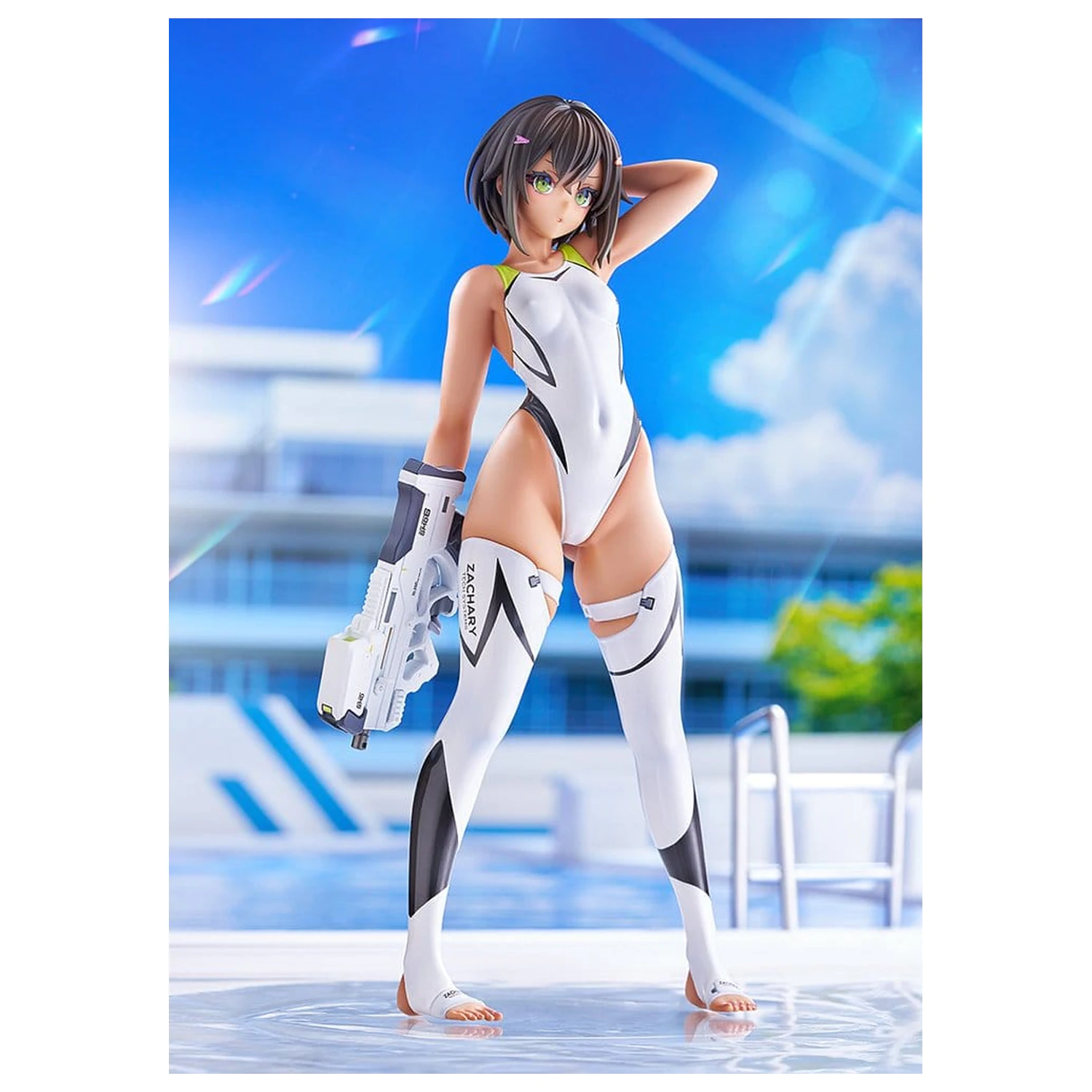 Arms Note PVC figurka 1/7 Buchou-chan of the Swimming Club White Swimsuit Ver. 22 cm zdjęcie produktu