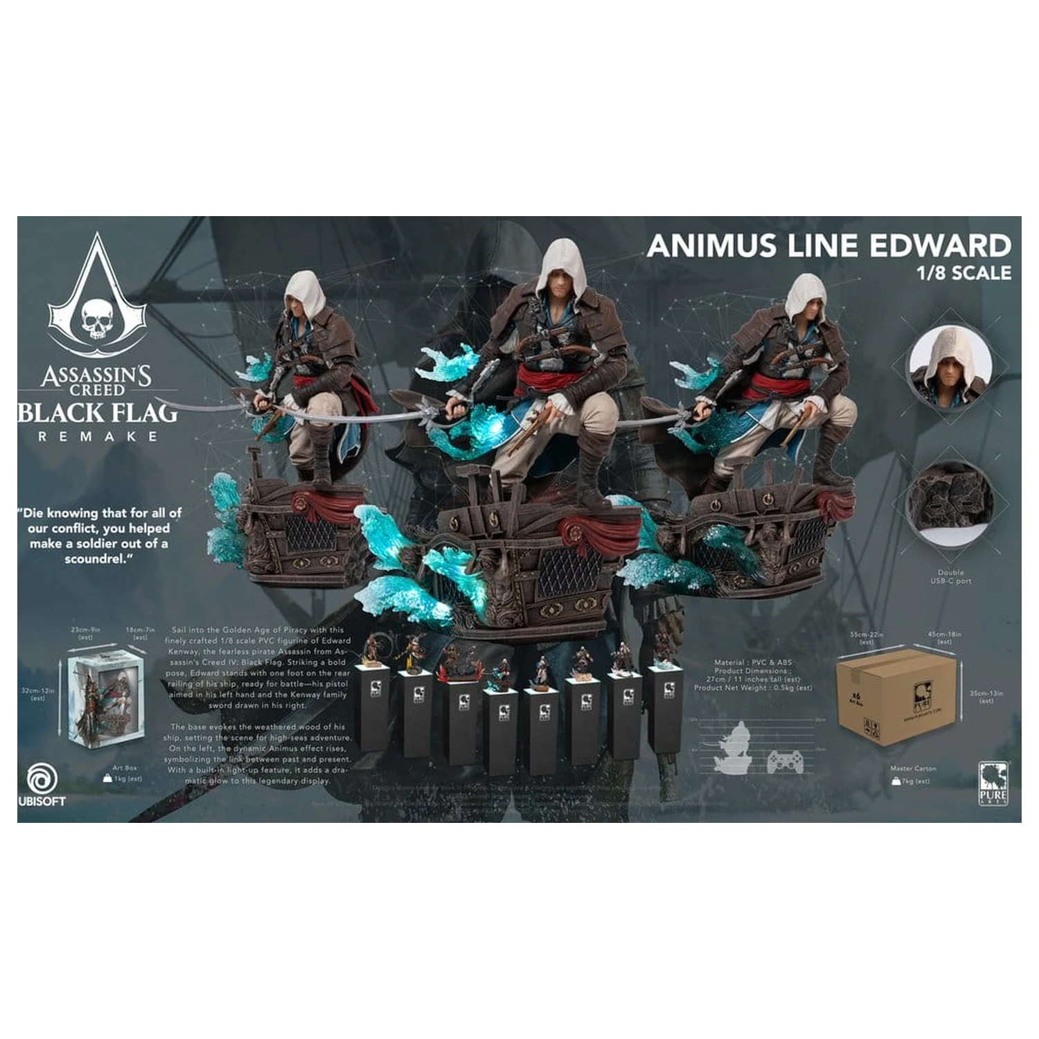 Assassin´s Creed Statua Animus Edward zdjęcie produktu