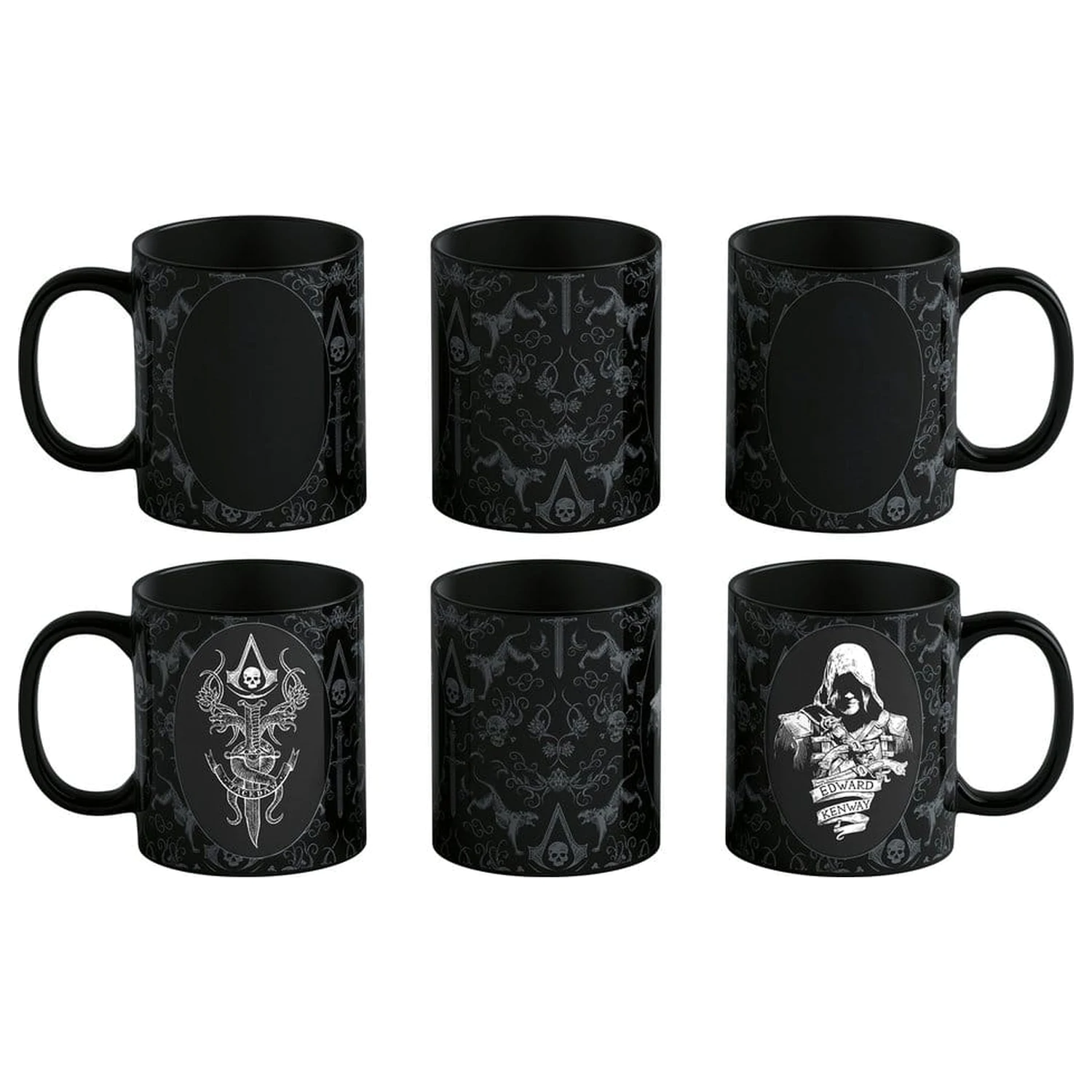 Assassin's Creed Black Flag Resynced Heat Change Kubek Edward Kenway 480 ml zdjęcie produktu
