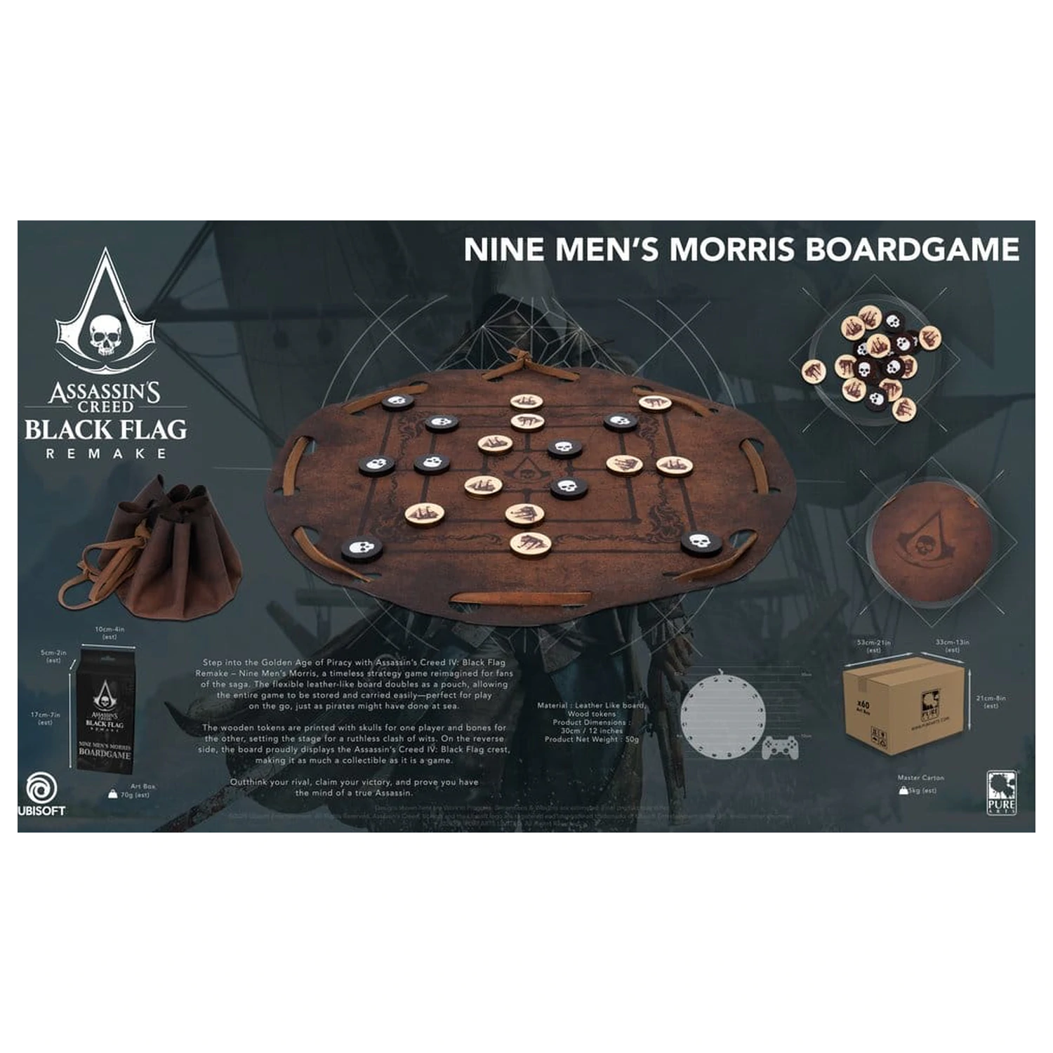 Gra planszowa Assassin´s Creed Nine Men's Morris zdjęcie produktu