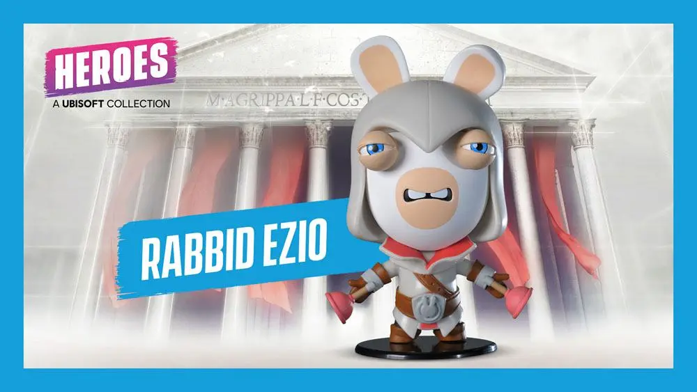 Assassin's Creed / Raving Rabbid Ubisoft Heroes Collection Figurka Chibi Rabbid Ezio 10 cm zdjęcie produktu
