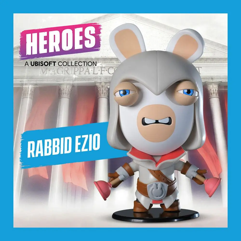 Assassin's Creed / Raving Rabbid Ubisoft Heroes Collection Figurka Chibi Rabbid Ezio 10 cm zdjęcie produktu