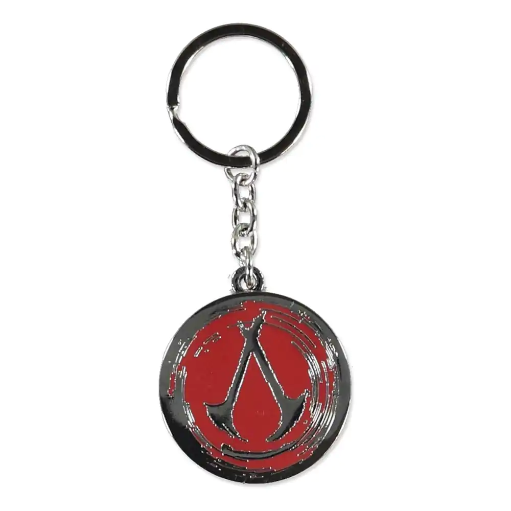 Metalowy brelok do kluczy Assassin's Creed Shadows Logo Okrągły zdjęcie produktu