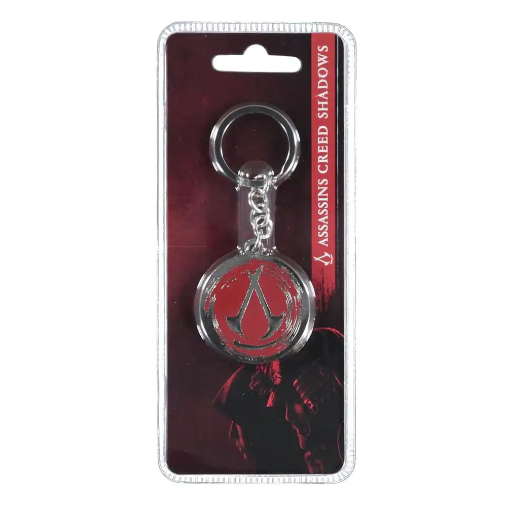 Metalowy brelok do kluczy Assassin's Creed Shadows Logo Okrągły zdjęcie produktu