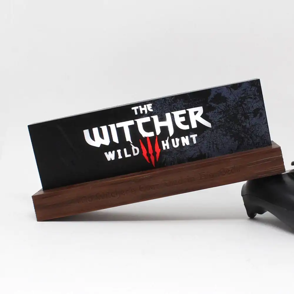 The Witcher LED Lampa Wild Hunt Logo 22 cm zdjęcie produktu