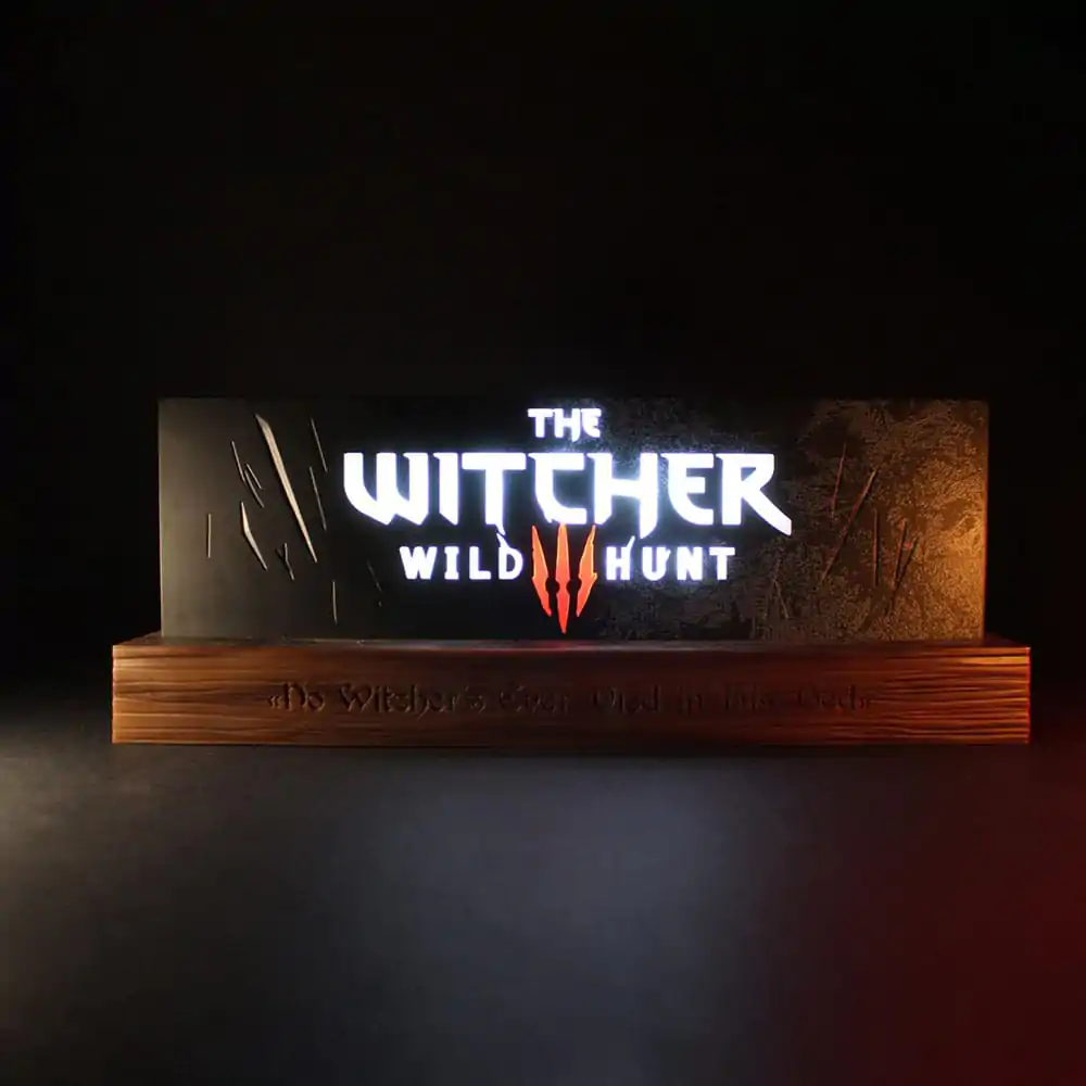 The Witcher LED Lampa Wild Hunt Logo 22 cm zdjęcie produktu