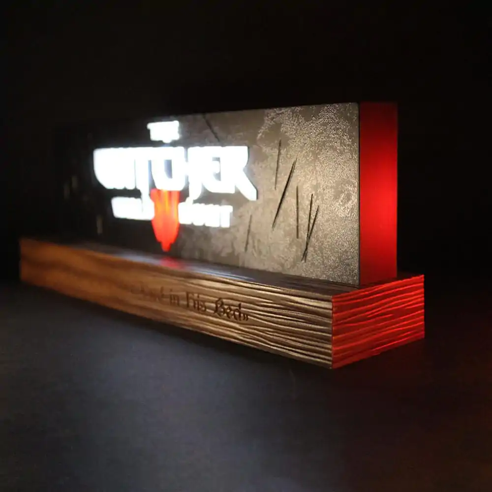 The Witcher LED Lampa Wild Hunt Logo 22 cm zdjęcie produktu