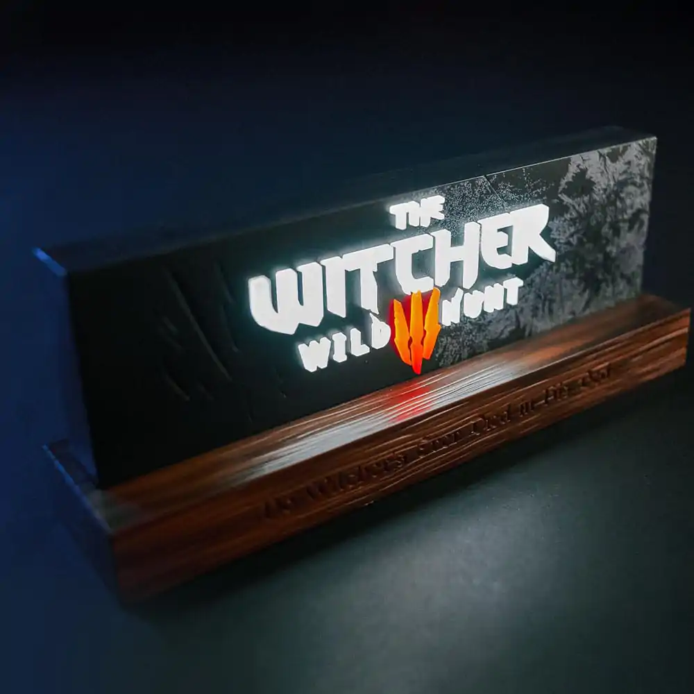 The Witcher LED Lampa Wild Hunt Logo 22 cm zdjęcie produktu