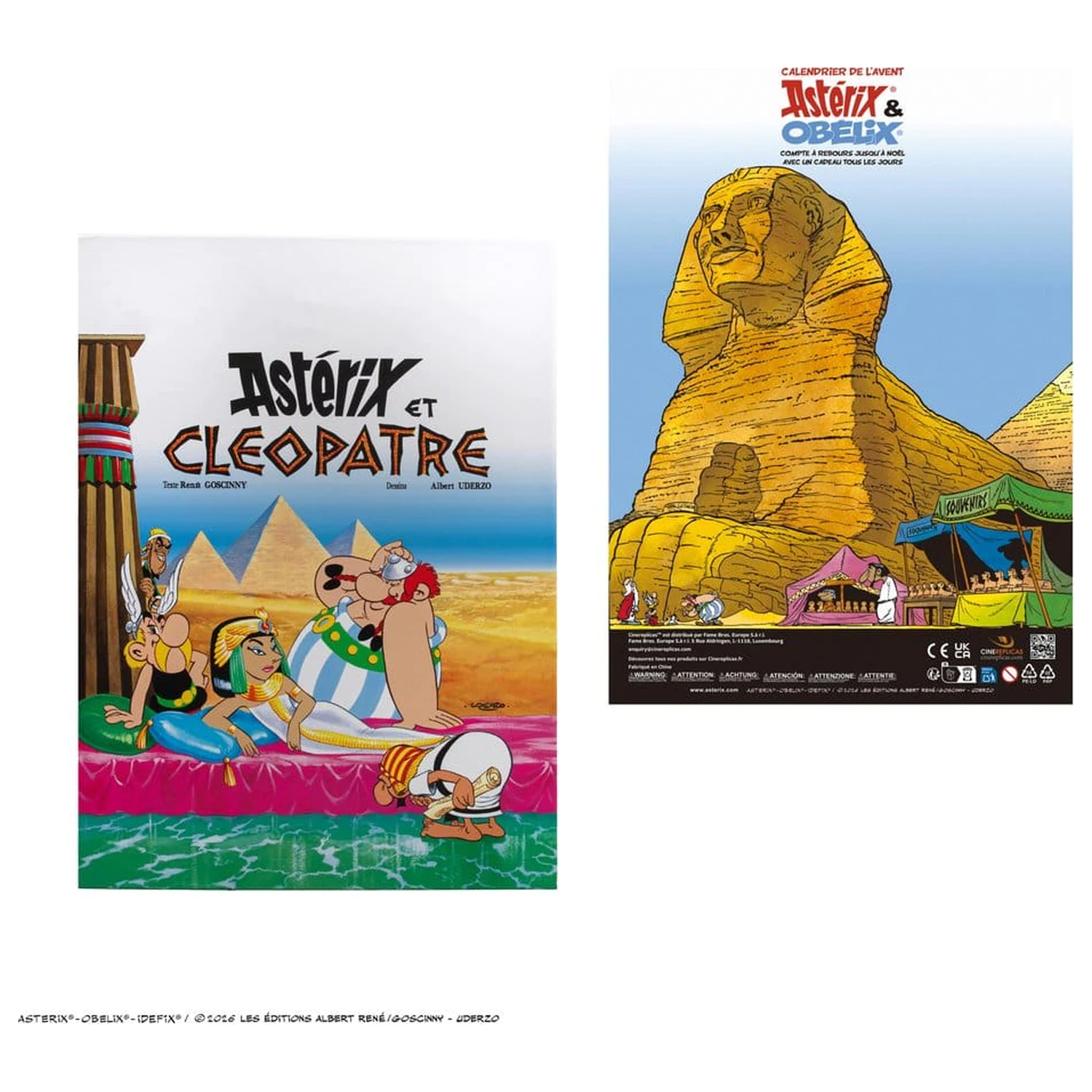 Kalendarz adwentowy Asterix & Obelix Asterix & Cleopatra 2026 zdjęcie produktu