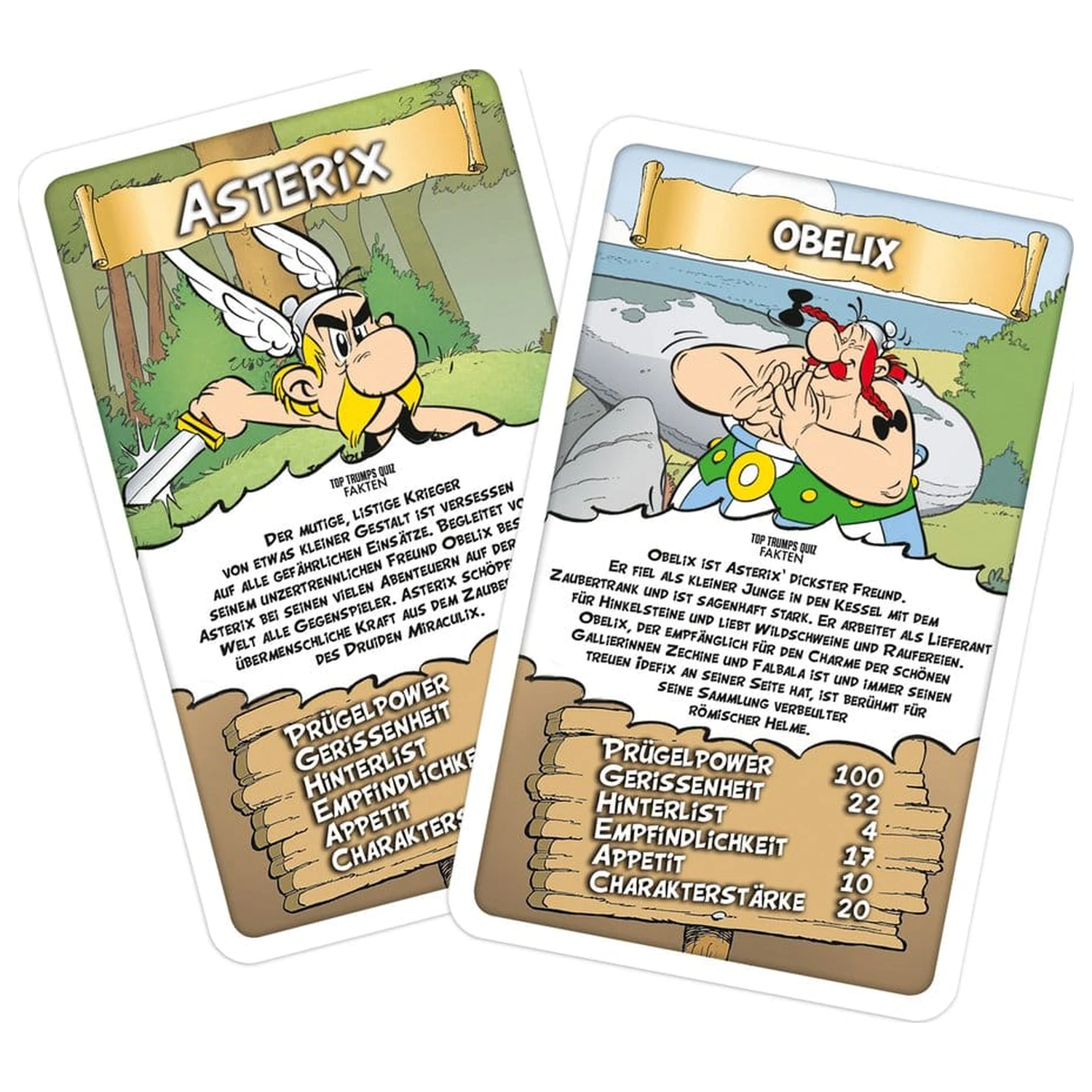 Gra karciana Asterix Top Trumps *wersja niemiecka* zdjęcie produktu