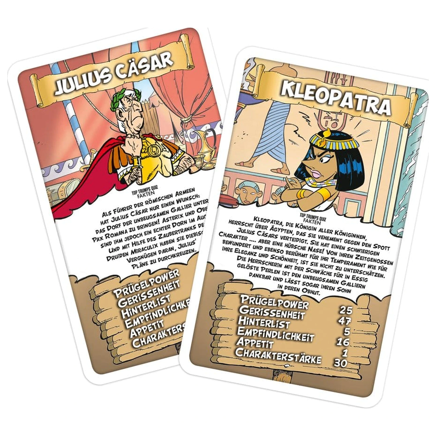 Gra karciana Asterix Top Trumps *wersja niemiecka* zdjęcie produktu